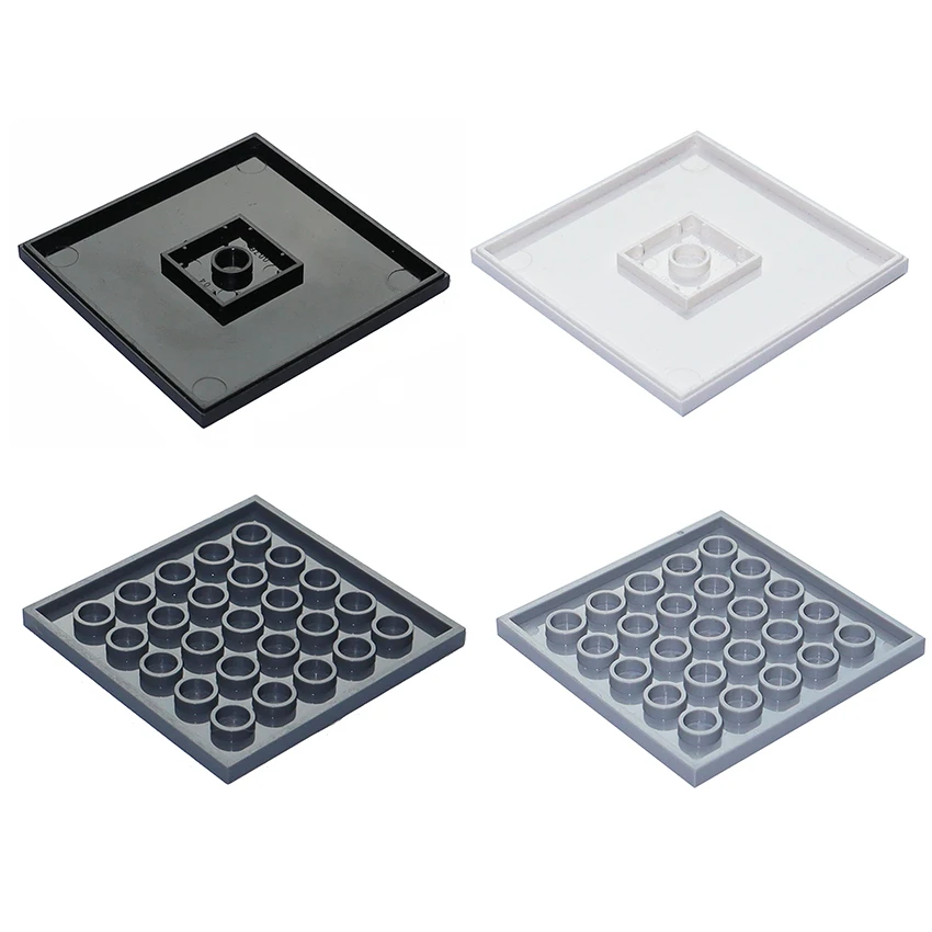 10PCS MOC Assemble Particles 1 - Ceramic Tile Blank 评论和价格