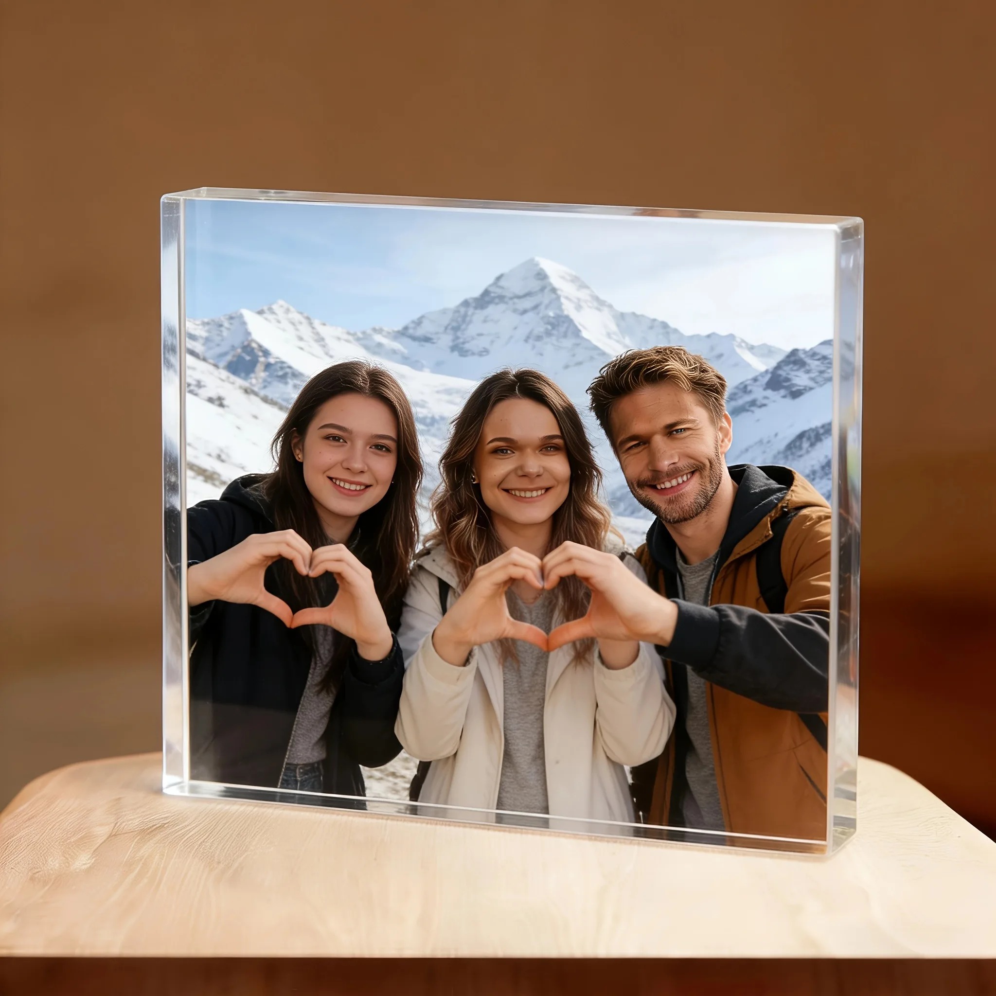 Custom acrylic desktop decorat - Photo Acrylic Block 评论和价格