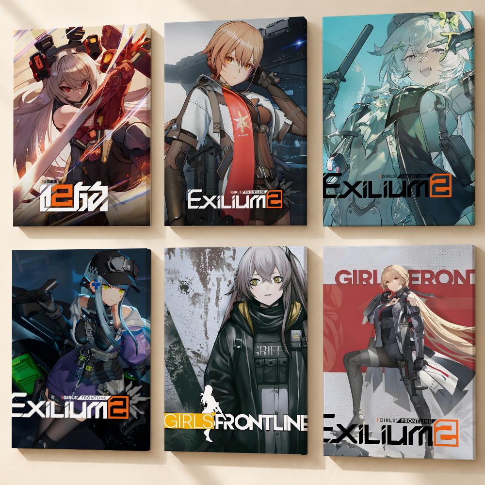 Game Girls' Frontline 2 Exiliu - Canvas Wrap Ready 评论和价格