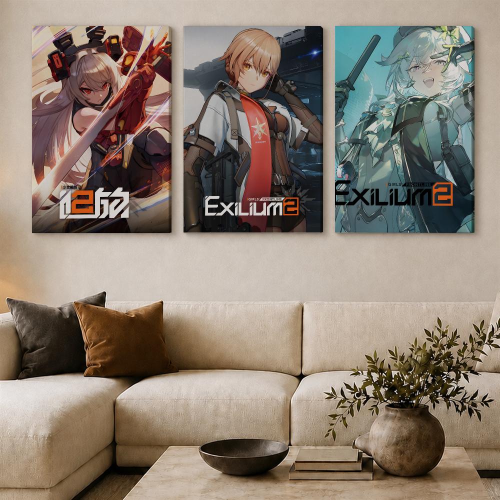 Game Girls' Frontline 2 Exiliu - Canvas Wrap Ready 评论和价格