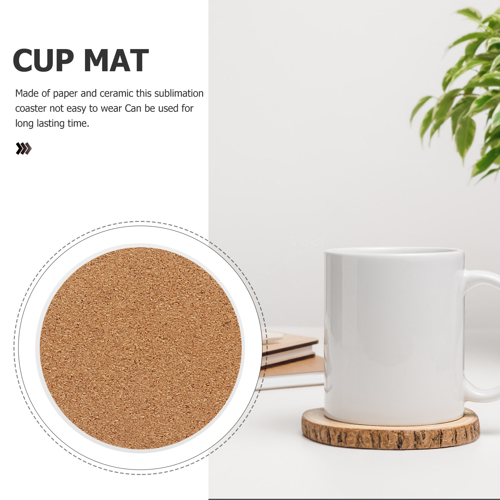 10Set Ceramic Sublimation Coas - Coaster Sublimation Blank 评论和价格